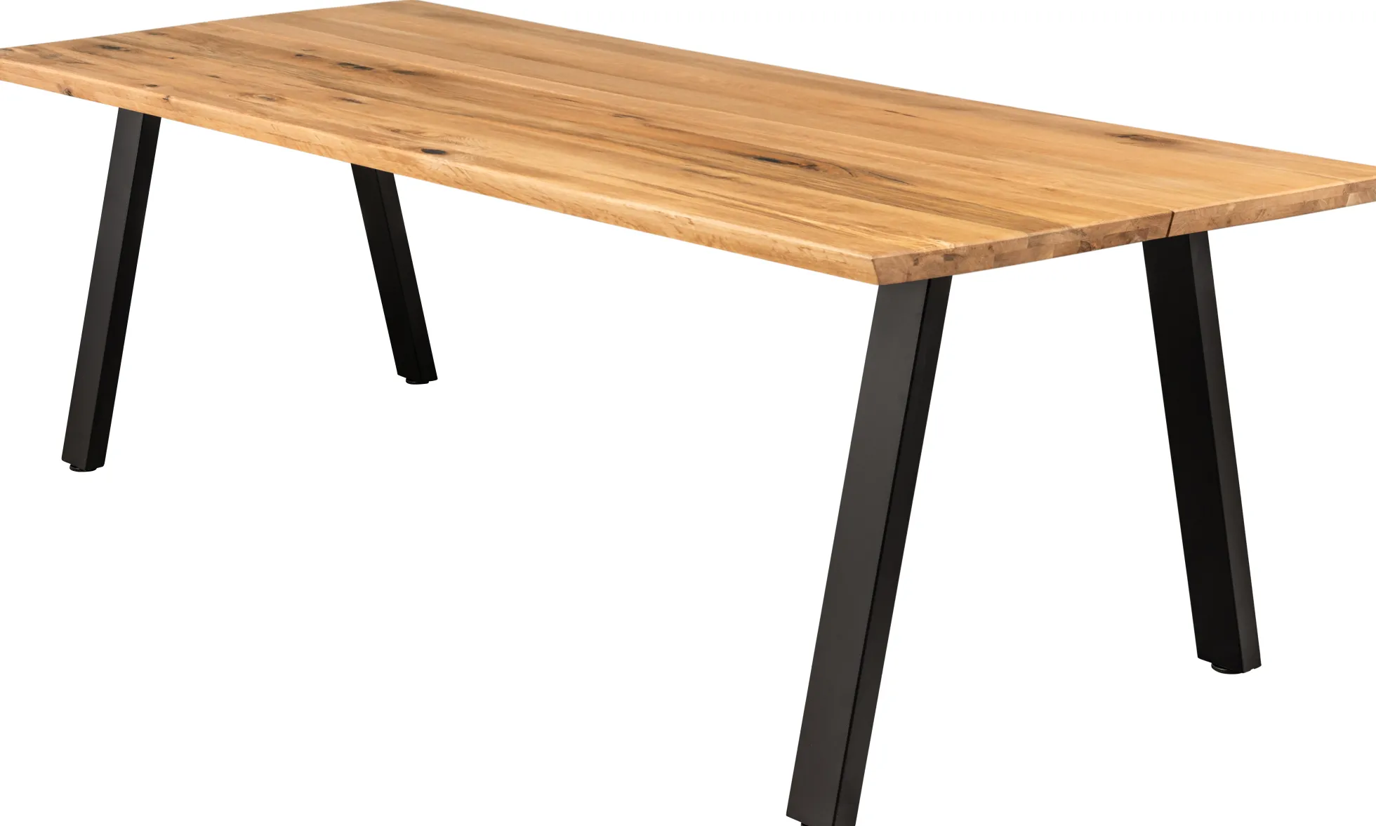 Firenze med skråben 240x95x74cm eg natur/sort