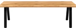 Firenze med skråben 240x95x74cm eg natur/sort