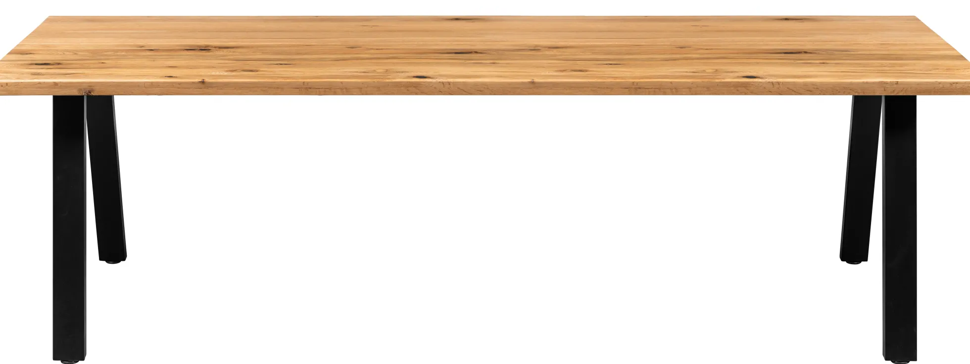 Firenze med skråben 240x95x74cm eg natur/sort