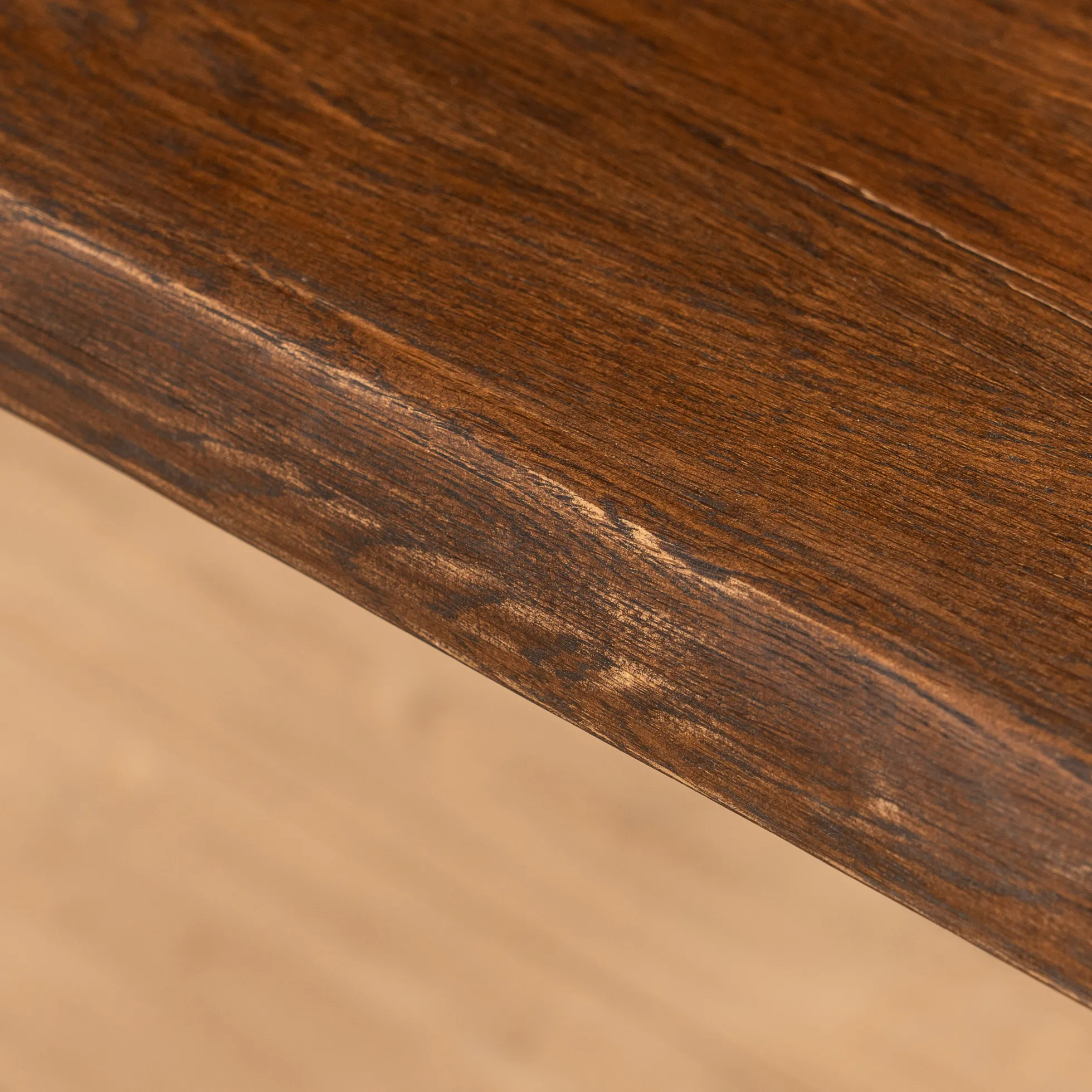 Firenze med skråben 160x95x74cm eg smoked/sort
