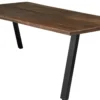Firenze med skråben 220x95x74cm eg smoked/sort