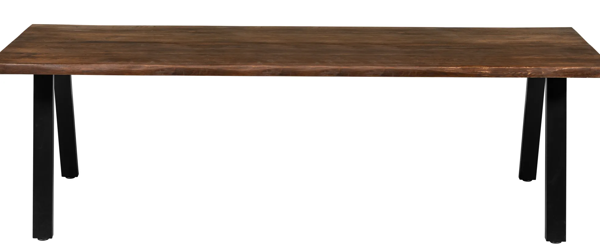 Firenze med skråben 240x95x74cm eg smoked/sort