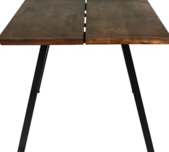 Firenze med skråben 240x95x74cm eg smoked/sort