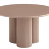 Flow mokka mousse ø80x45cm