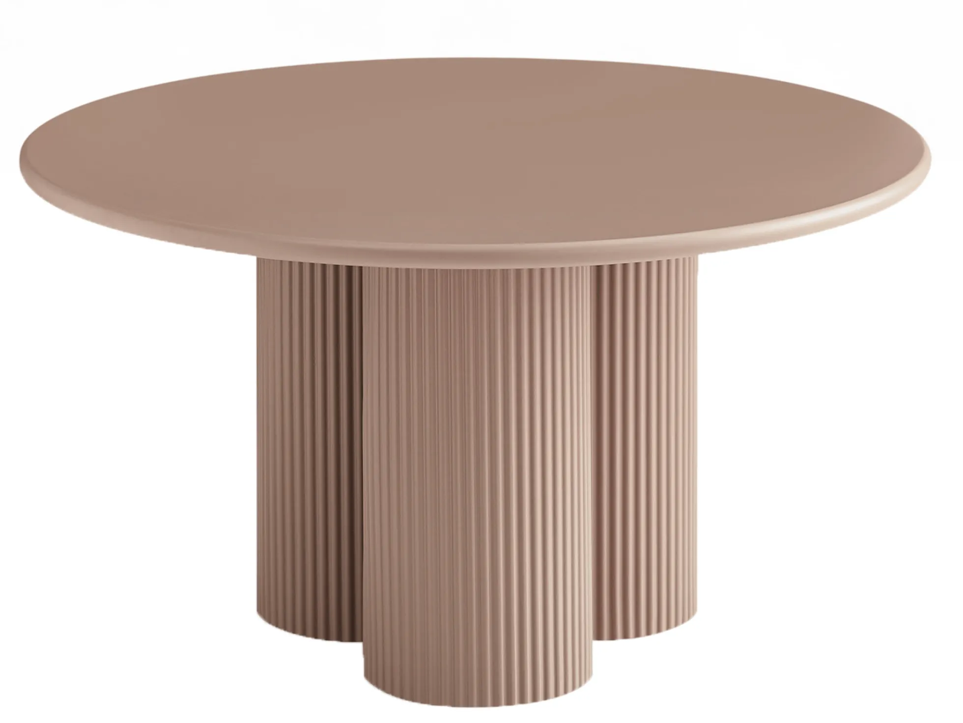Flow mokka mousse ø80x45cm