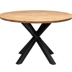 Forli 120x120x74cm eg natur/sort