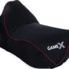 GameX gamer sækkestol sort/rød