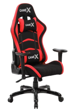 GameX Kevin stof sort/rød