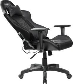 GameX Lopez LED kunstlæder sort/sort