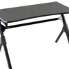 GameX med LED 120x60cm sort/sort