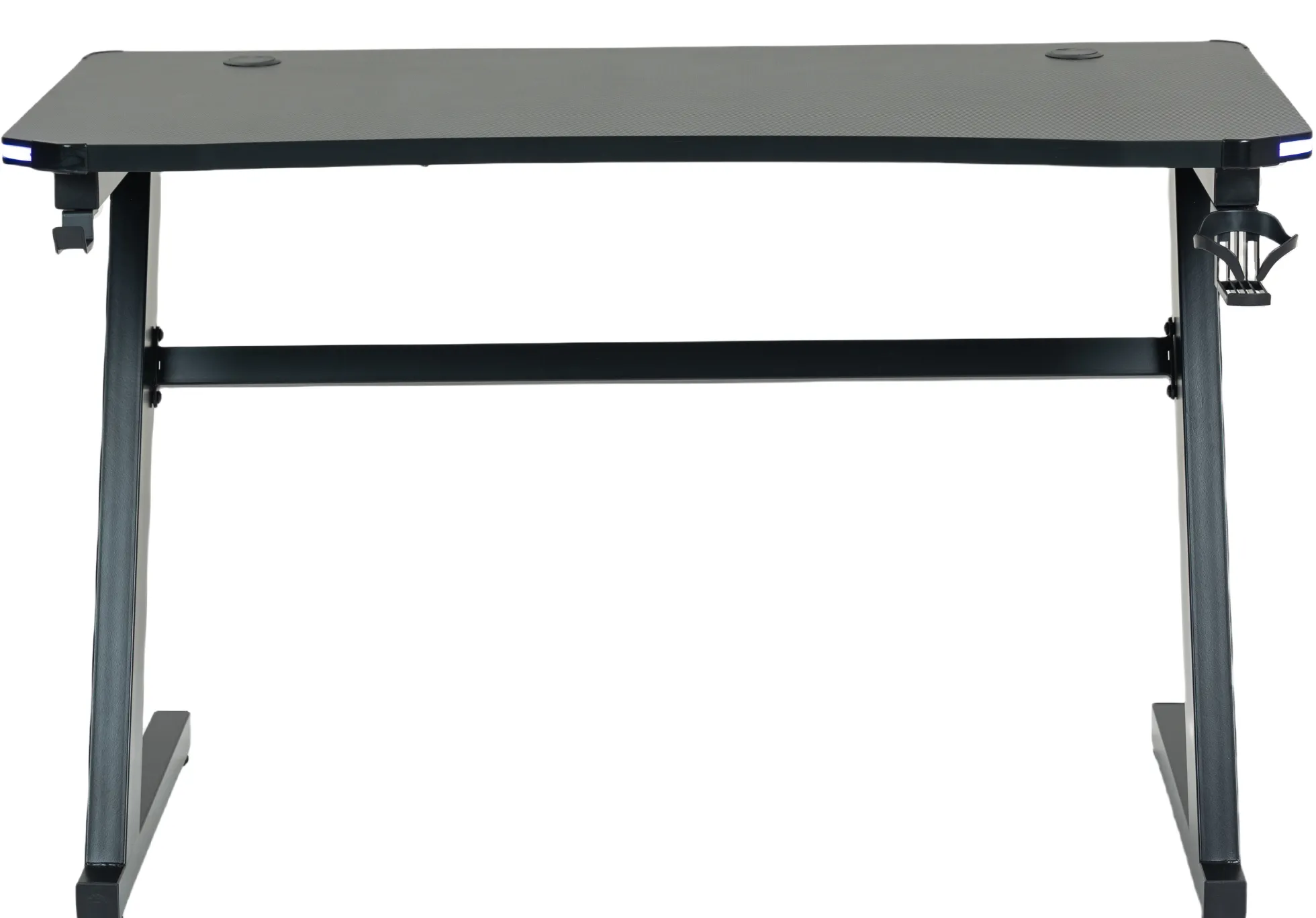 GameX med LED 120x60cm sort/sort