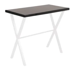 Grappa 120x60x102cm sort/hvid
