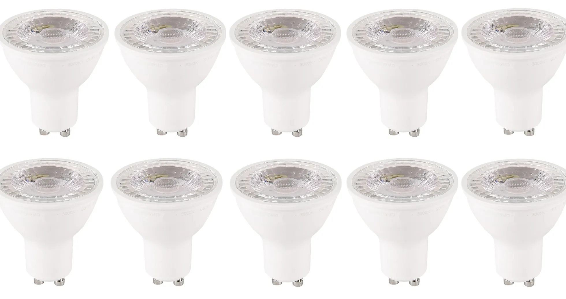 GU10 LED 5W 2700K (10 stk.) varmt lys