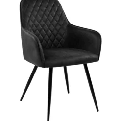 Hanne med drejefunktion suede sort
