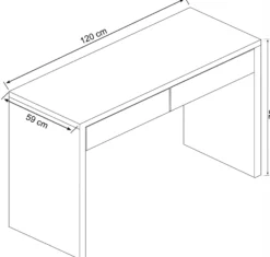 Haugesund natur 120x59x75cm