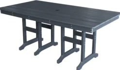 Havebord komposit mørkegrå
