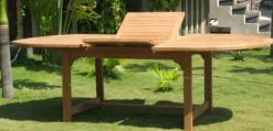 Havebord teaktræ 120x180/240cm