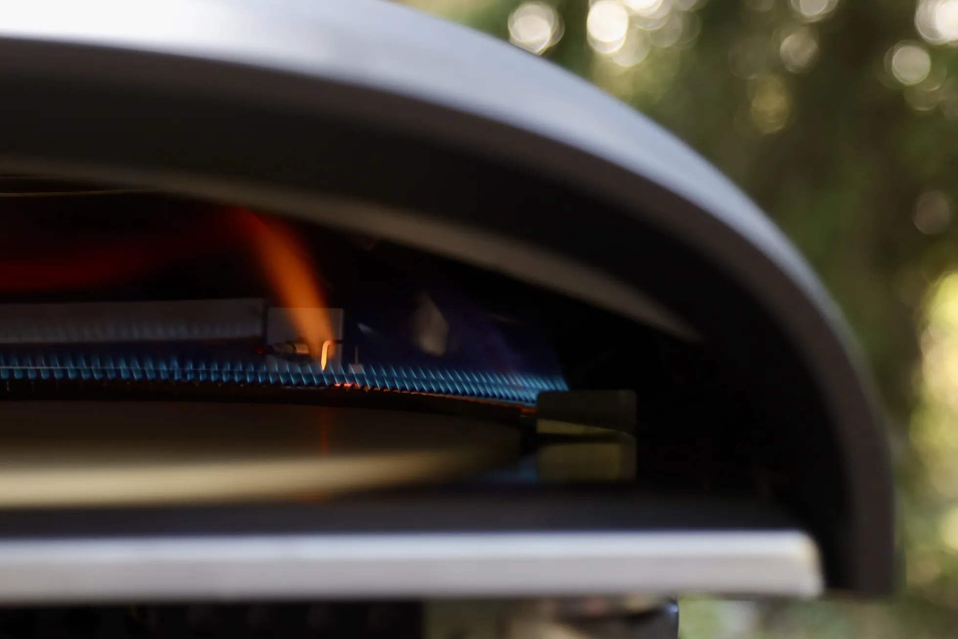 Heatus pizzaovn til gas 12" sort