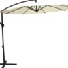 Hængeparasol beige 3m