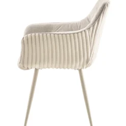 Holly imiteret pels creme/creme