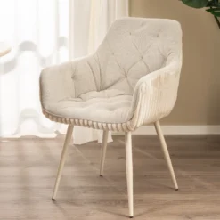 Holly imiteret pels creme/creme