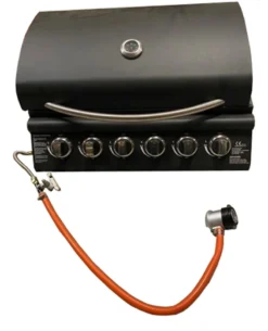 Hovedkonsol og låg til grill