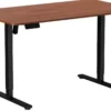 Hæve sænkebord brun 140x80cm