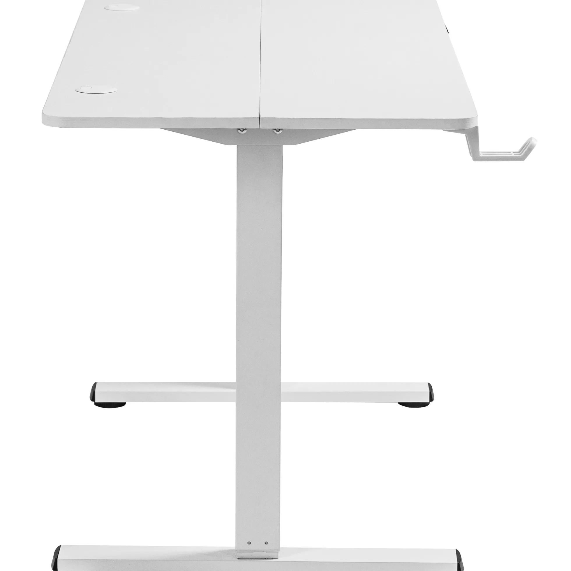 Hæve sænkebord hvid 120x60cm