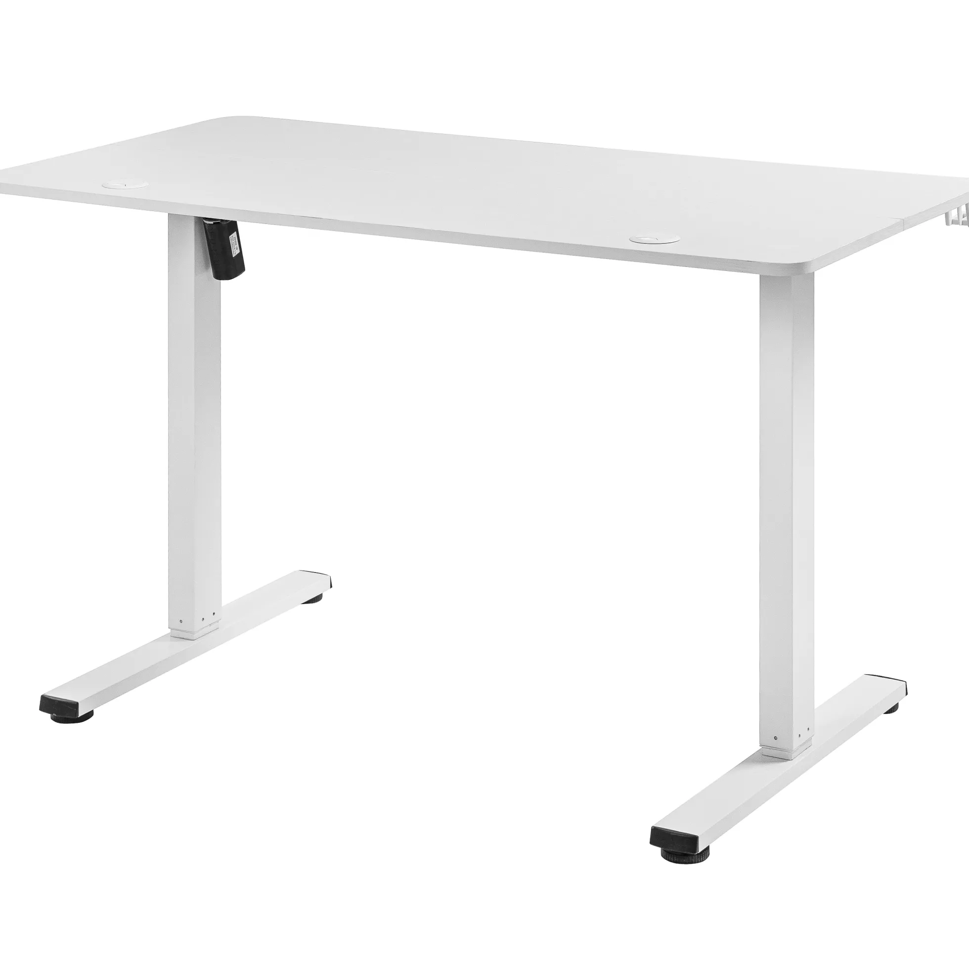 Hæve sænkebord hvid 120x60cm
