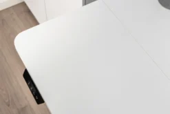 Hæve sænkebord hvid 120x60cm