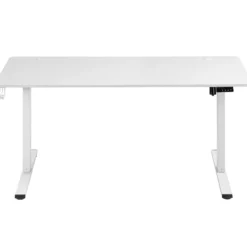 Hæve sænkebord hvid 160x60cm