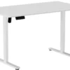 Hæve sænkebord hvid 140x80cm