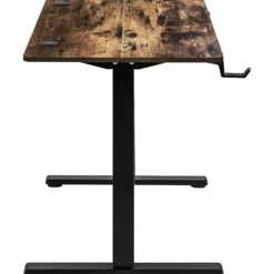 Hæve sænkebord mørkebrun 120x60cm
