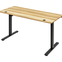 Hæve sænkebord natur 140x60cm