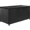 Hyndeboks med hjul 160x80x78cm sort