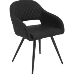 Ida med drejefunktion suede sort
