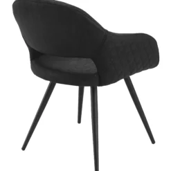 Ida med drejefunktion suede sort