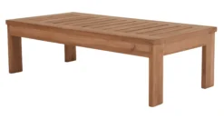Jakarta loungebord teaktræ 120x60x35cm