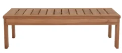 Jakarta loungebord teaktræ 120x60x35cm