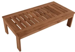Jakarta loungebord teaktræ 120x60x35cm
