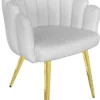 Jasmin teddy hvid/guld