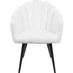 Jasmin teddy hvid/sort