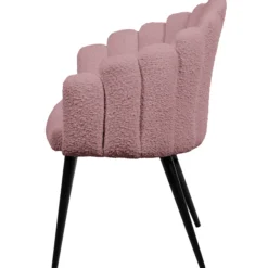 Jasmin teddy rosa/sort