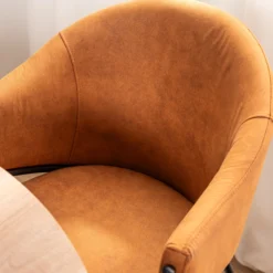 Jesi natur/Felicia suede cognac