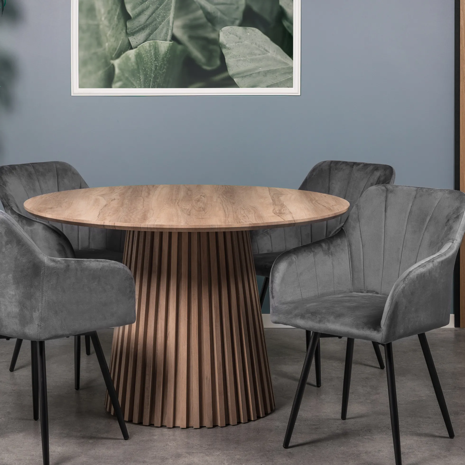 Jesi 120x120x76cm eg natur/natur