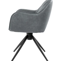 Julie med drejefunktion suede grå