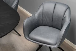 Julie med drejefunktion suede grå