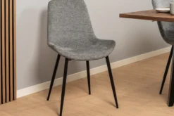 Karla stof mørkegrå