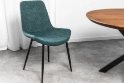 Karla teddy petroleum blå