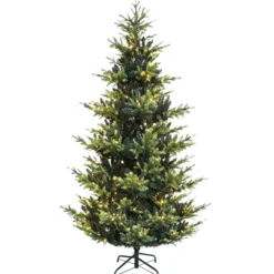 Klassike juletræ med lys og timer 300 cm